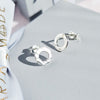 Hammered Circle Studs