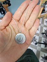 Pre - order Scottish Bawbee Coin Necklace