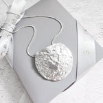 Silver Shield Necklace