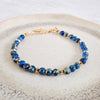 Sale Faceted Beaded Gold Bracelets