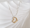 Sale Gold Love Heart Necklace