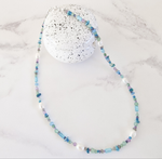 Sale Gemstone & Pearl Necklace