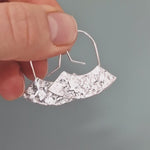 Sale Coastline Textured Hoop Earrings