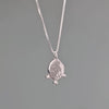 Sale Silver Pebble Pendant