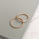 Sale Rose Gold Vermeil Stacking Rings