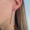 Ripple Tassel Earrings