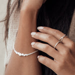 Sands Silver Pebble Bracelet